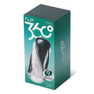 TENGA FLIP 360 AURORA GREEN-thumb