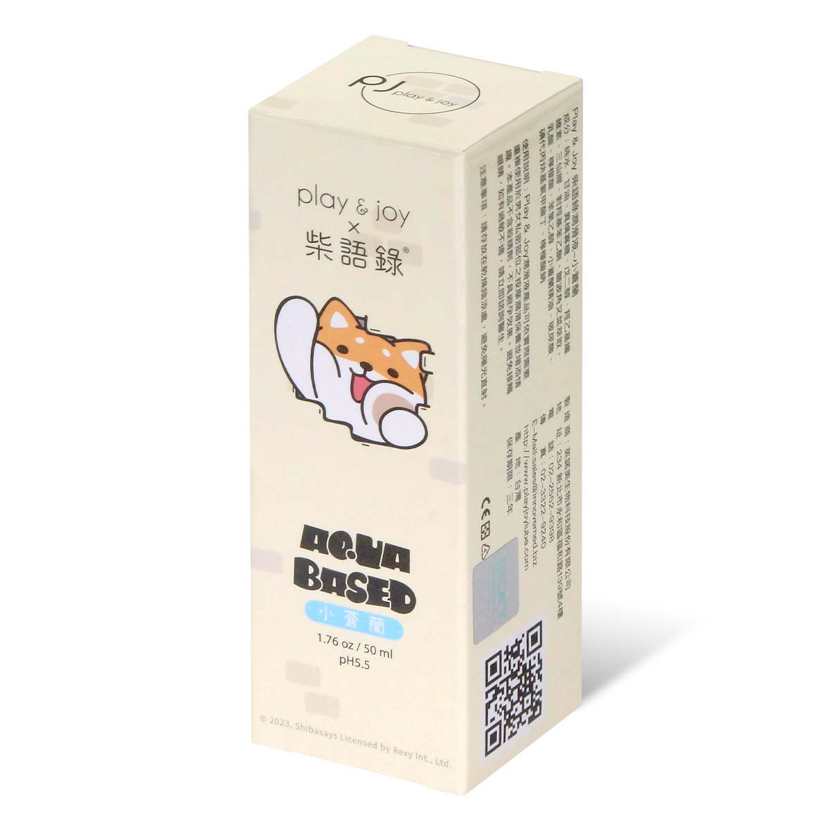 PLAY & JOY Aqua Based 50ml Water-based Lubricant (Short expiry)