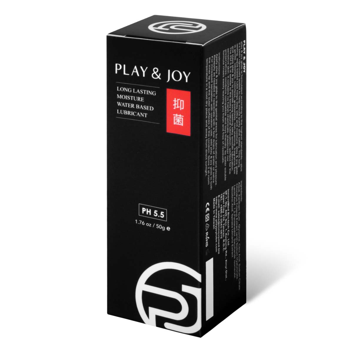 PLAY & JOY 抑菌 50ml 水基润滑剂-p_1