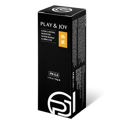 PLAY & JOY 熱感 50ml 水性潤滑劑-thumb
