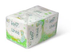 Kotex White series, ultra thin 23cm with wings 18's Pack dual packs-p_1