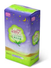 Kotex Natural series - HERBAL, regular 28cm with wings 20's Pack-p_1
