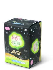 Kotex Natural series - HERBAL, regular 41cm with wings 8's Pack-p_1