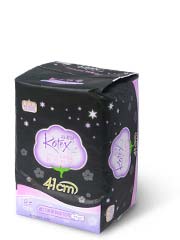 Kotex 高潔絲 輕柔棉感系列 纖巧護翼熟睡夜用 41cm 8 片裝-p_1