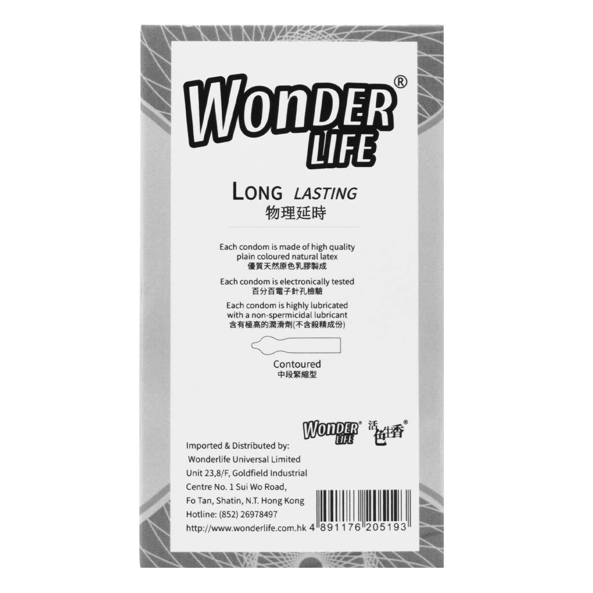 Wonder Life Long Lasting 10's Pack Latex Condom-p_3