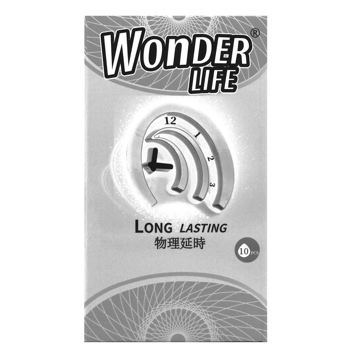 Wonder Life Long Lasting 10's Pack Latex Condom-p_2