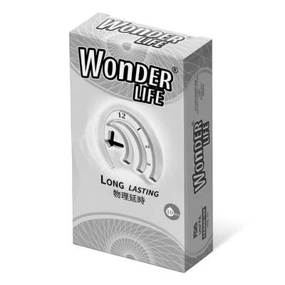 Wonder Life Long Lasting 10's Pack Latex Condom-thumb