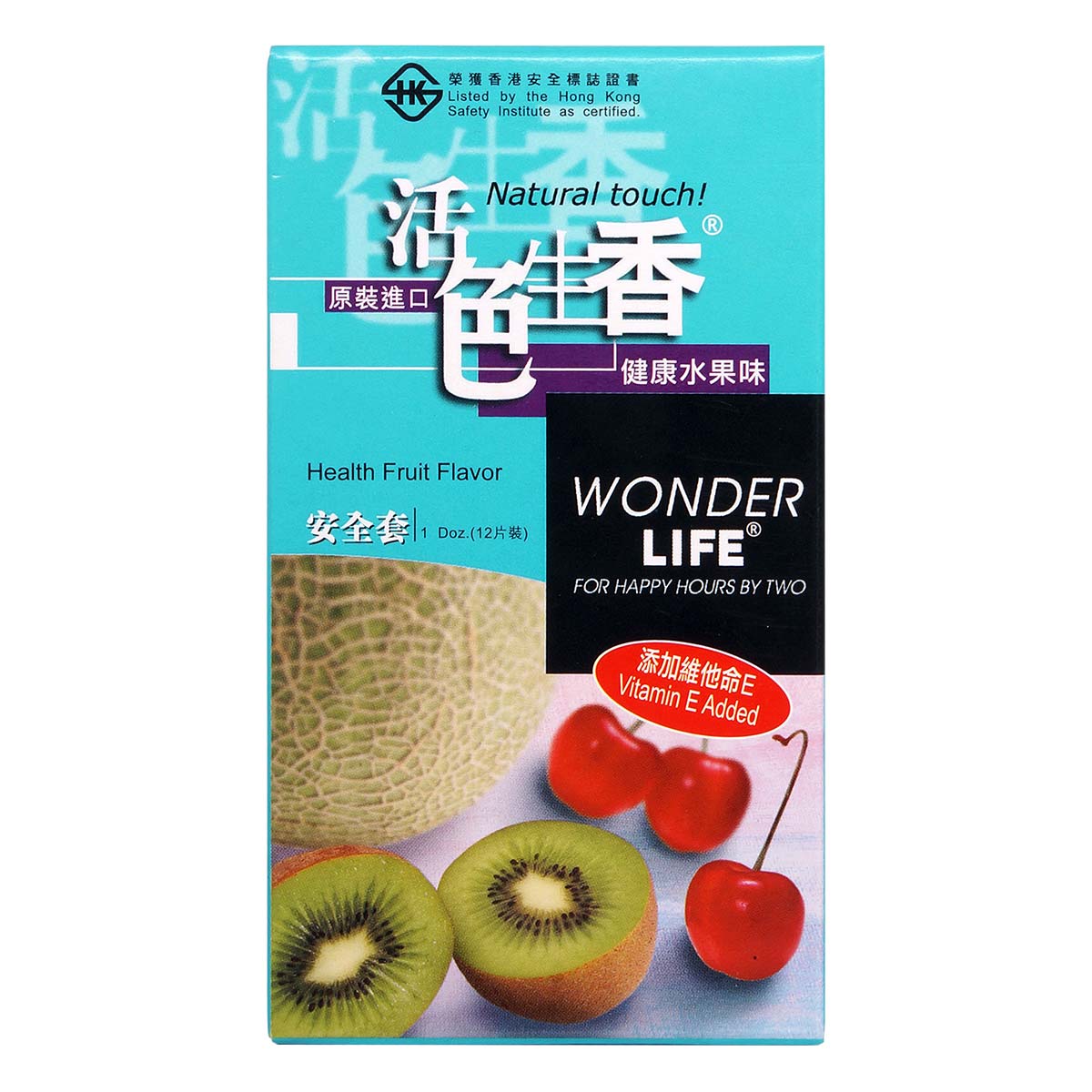 活色生香 健康水果味 12 片裝 乳膠安全套-p_2
