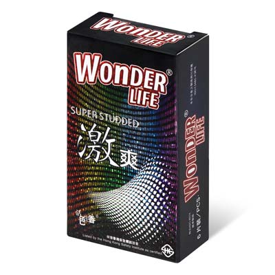 Wonder Life Super Studded 6's Pack Latex Condom-thumb