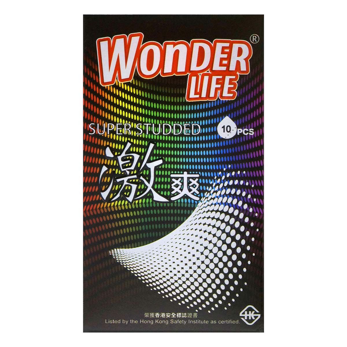 Wonder Life Super Studded 10's Pack Latex Condom-p_2