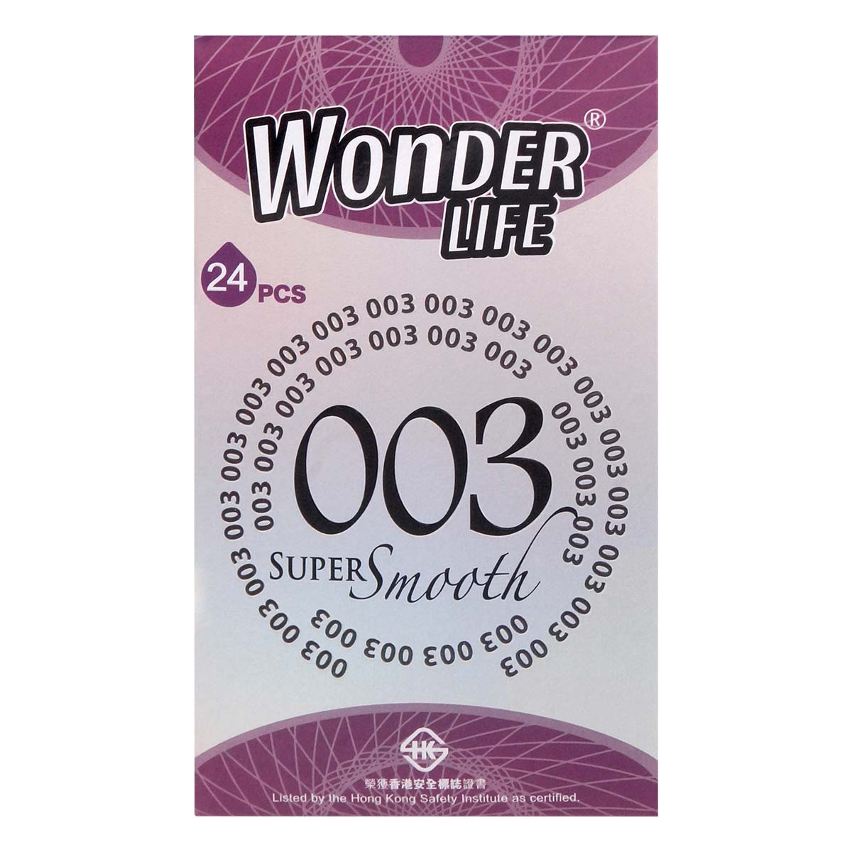 Wonder Life 003 Super Smooth Ultra Thin 24's Pack Latex Condom-p_2