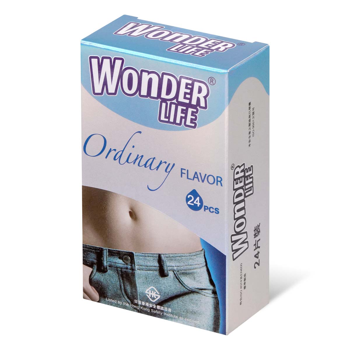 Wonder Life Ordinary Flavor 24's Pack Latex Condom-p_1