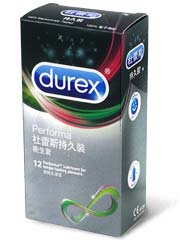 Durex Performa 杜蕾斯 持久装 12 片装 乳胶安全套-p_1