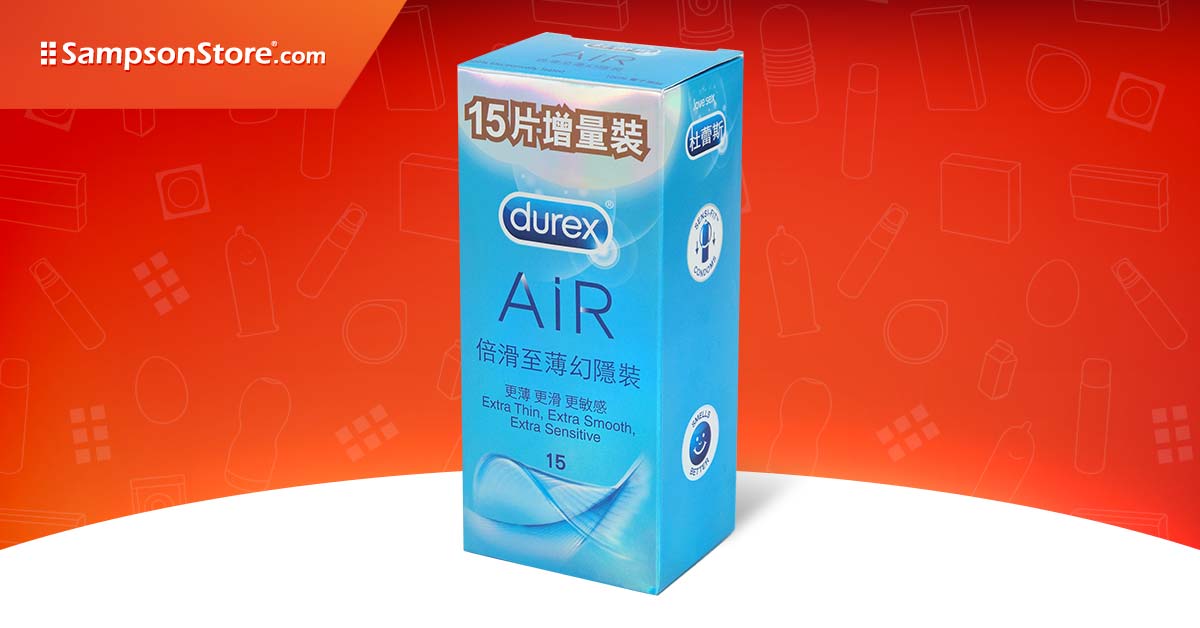 Durex Air Extra Smooth 15's pack Latex Condom - Sampson Store