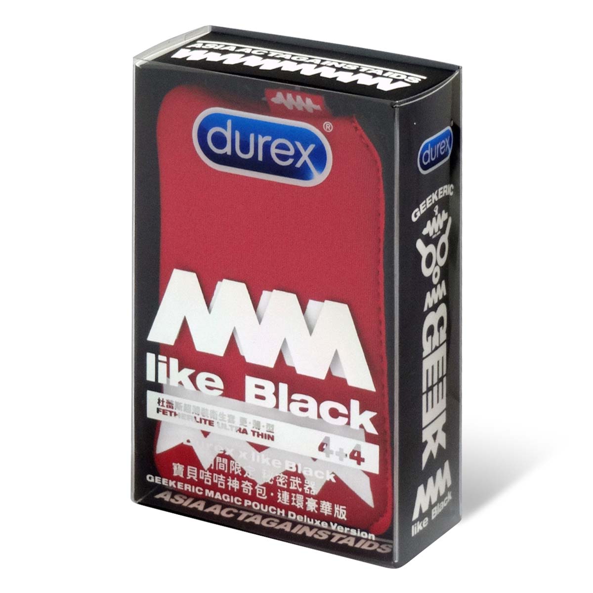 Durex x 4A Red GeekEric 8's pack Latex Condom-p_1