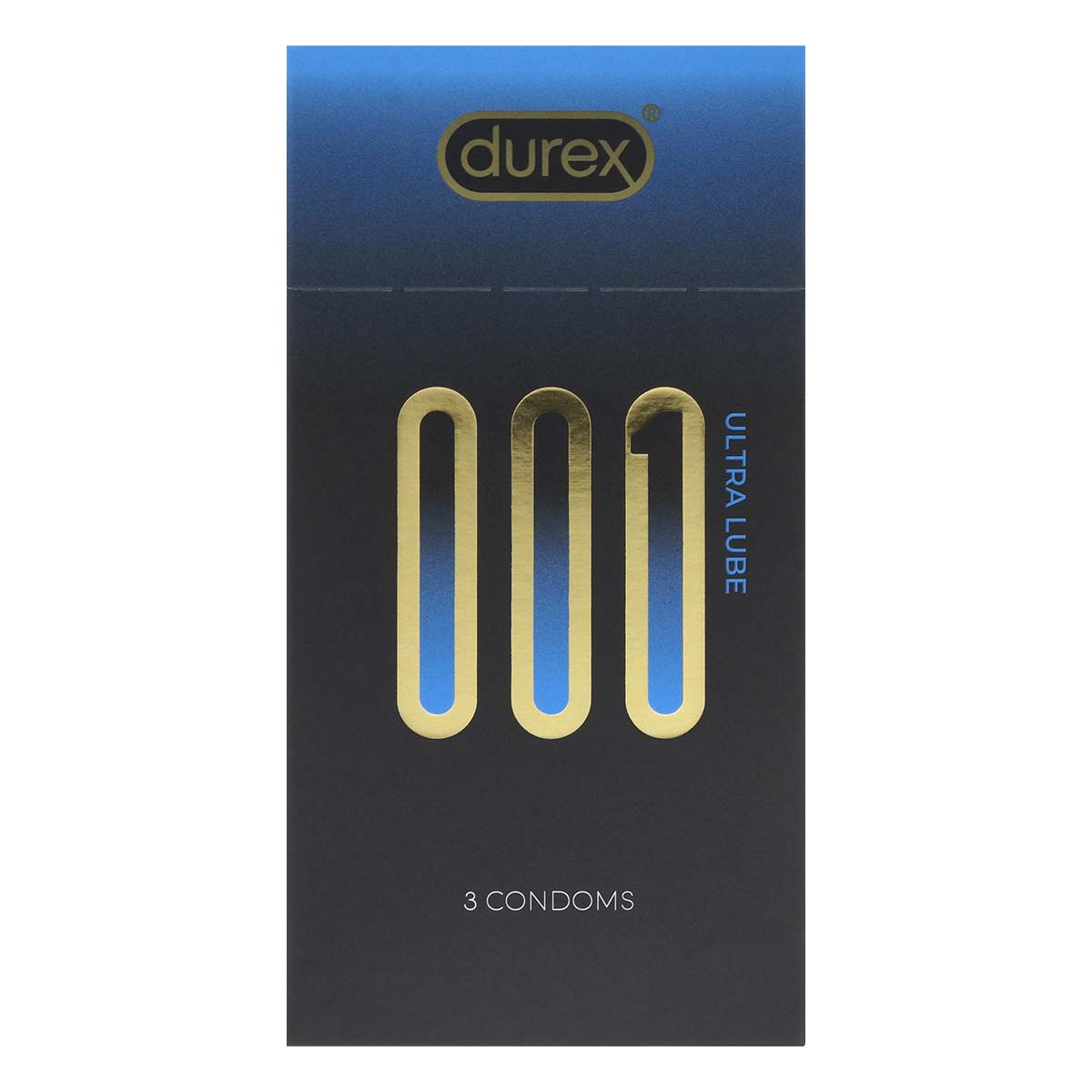Durex 001 ULTRA LUBE 3's Pack Polyurethane Condom-thumb_2