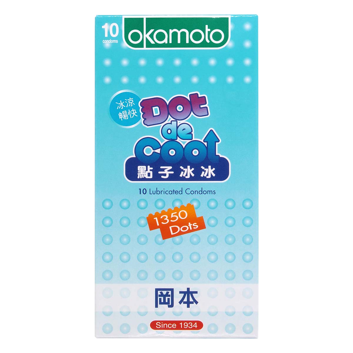 Dot de Cool 10's Pack Latex Condom-p_2