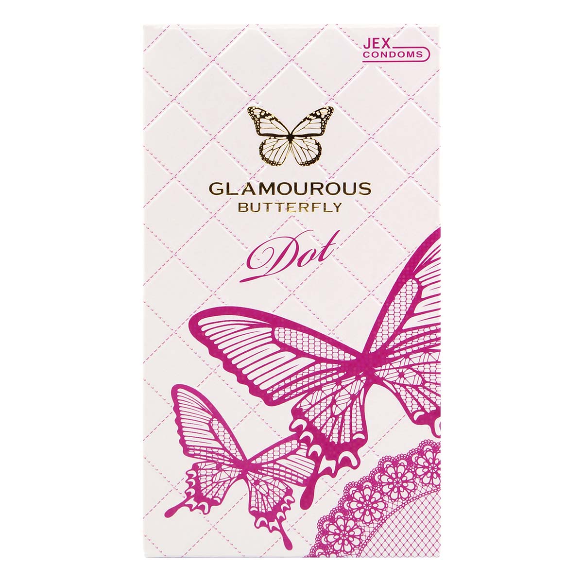 Glamourous Butterfly Dot Type 8's Pack Latex Condom-p_2