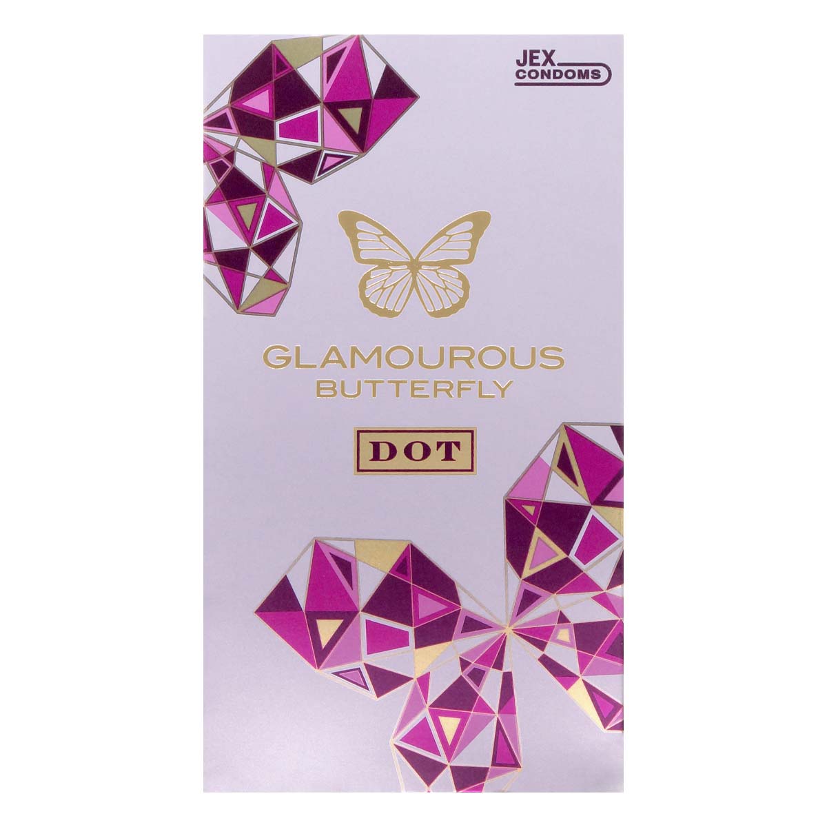 Glamourous Butterfly Dot Type 8's Pack Latex Condom-p_2