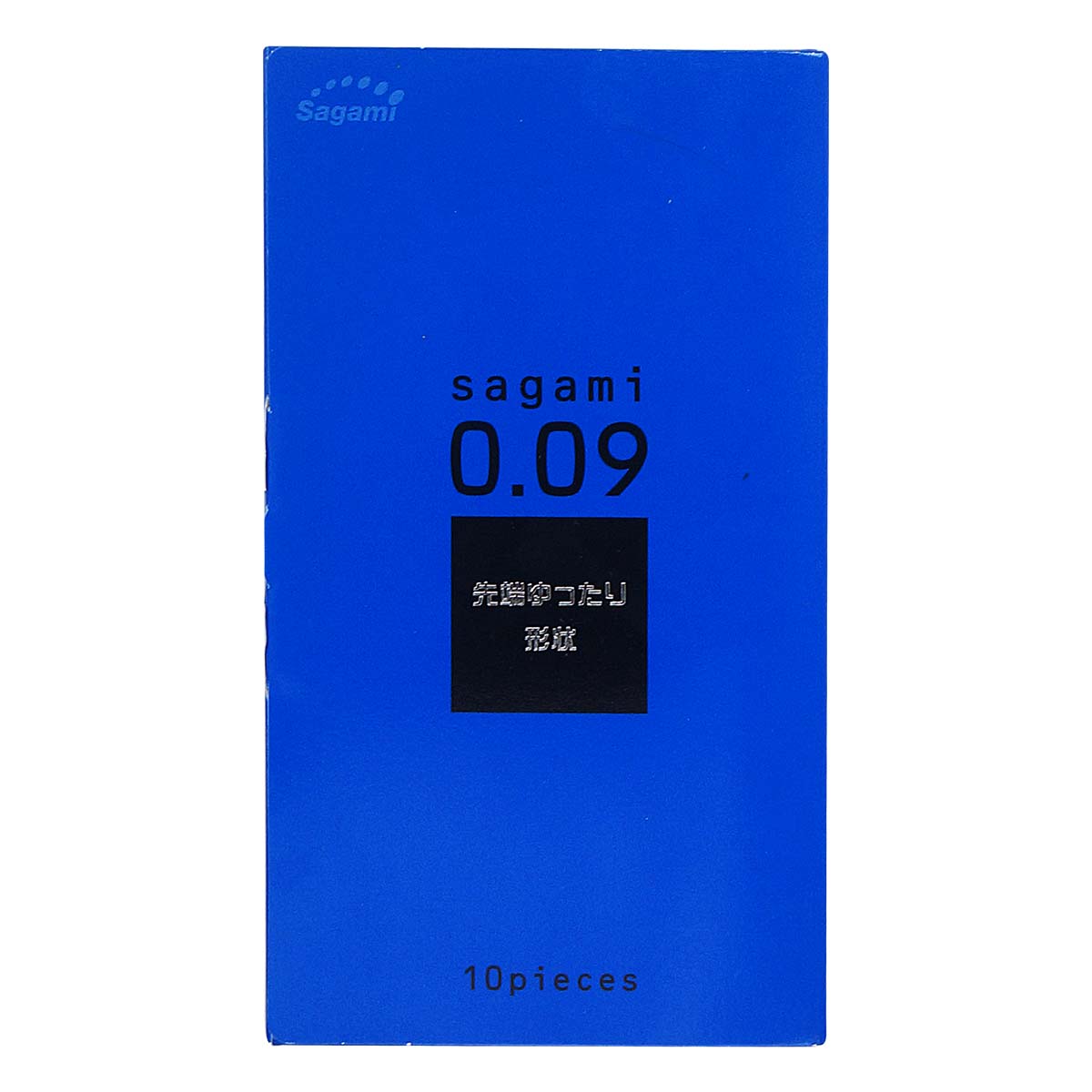 Sagami 0.09 Natural 10's Pack Latex Condom-thumb_2