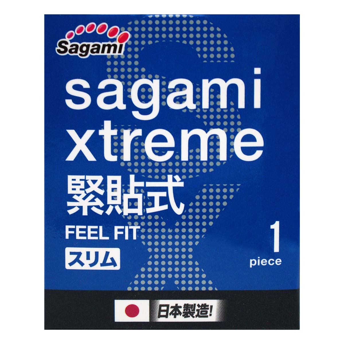 Sagami Xtreme Feel Fit (2nd generation) 51mm 1's Pack Latex Condom-p_2