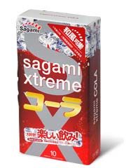 Sagami Xtreme Cola 10's Pack Latex Condom-p_1