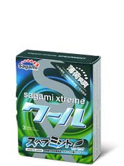 Sagami Xtreme Spearmint 3's Pack Latex Condom-p_1