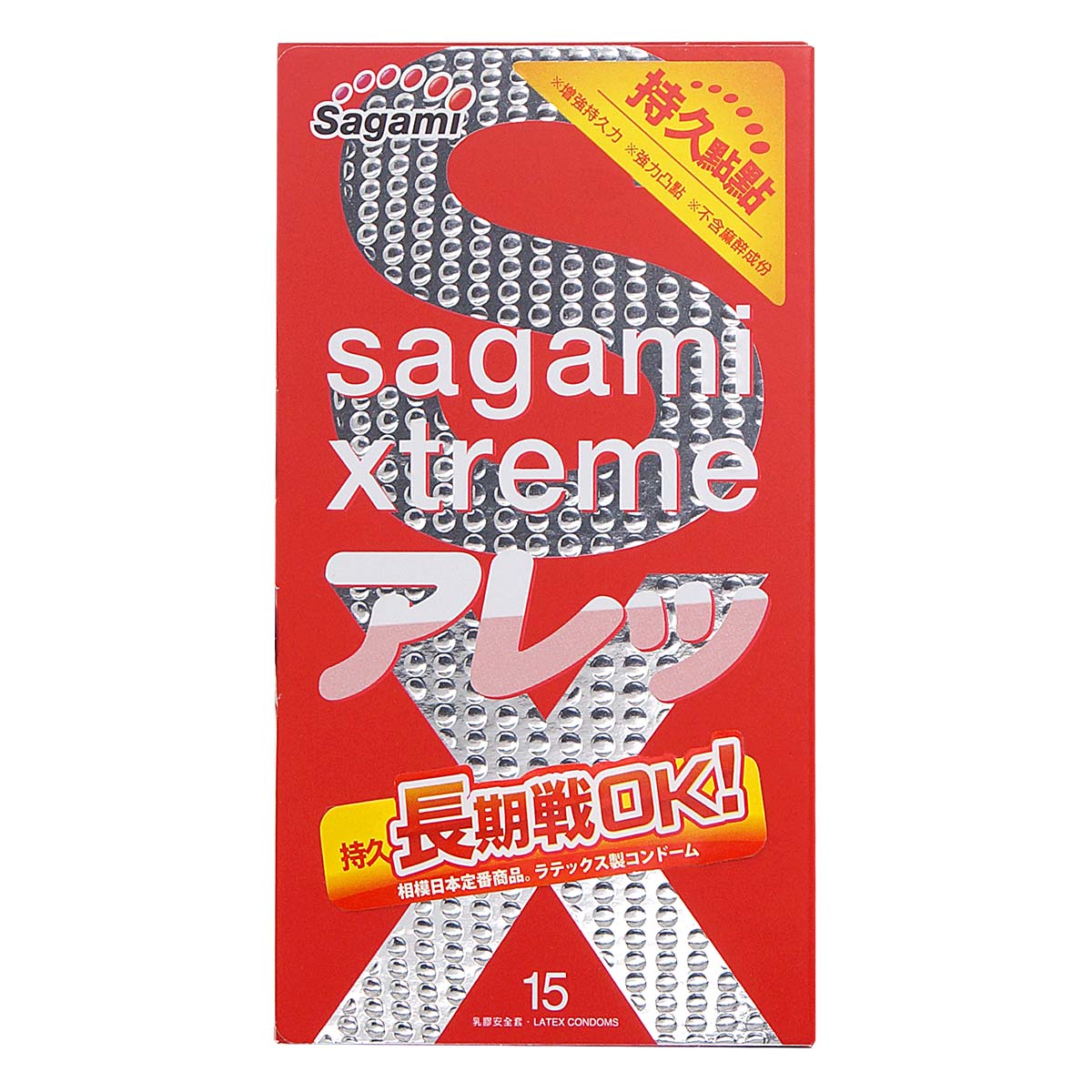 Sagami Xtreme Feel Long 15's Pack Latex Condom ()-p_2
