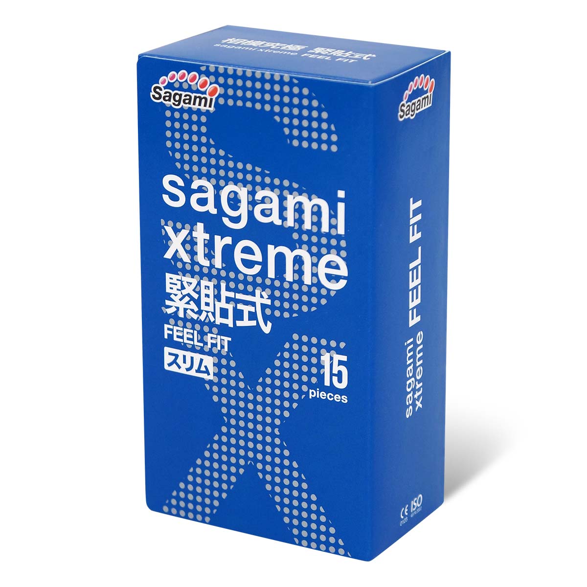 Sagami Xtreme Feel Fit (2nd generation) 51mm 15's Pack Latex Condom-p_1