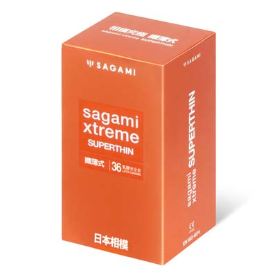 Sagami Xtreme Superthin (2nd generation) 36's Pack Latex Condom-thumb