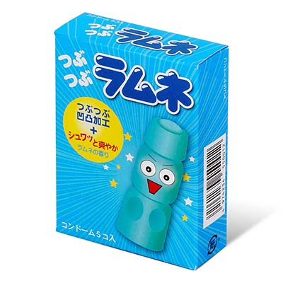 Sagami Studded Ramune 5's Pack Latex Condom-thumb