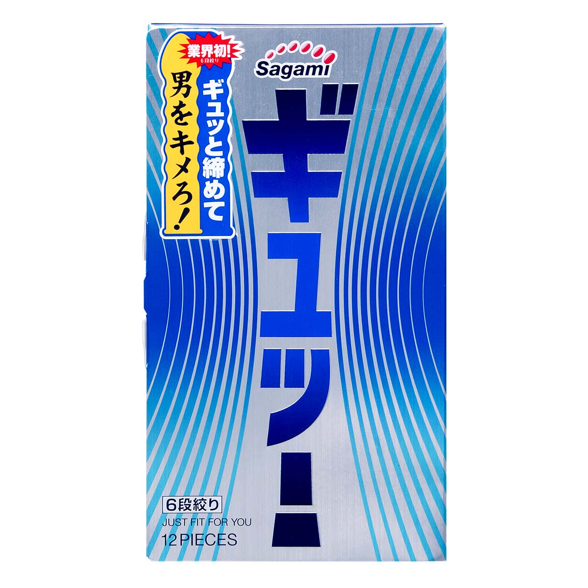 Sagami 6 Stages Tight-Fit 12's Pack Latex Condom-p_2