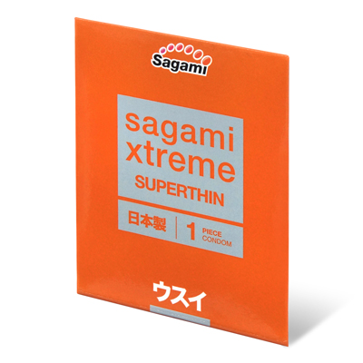 Sagami Xtreme Superthin 1's Pack Latex Condom-thumb