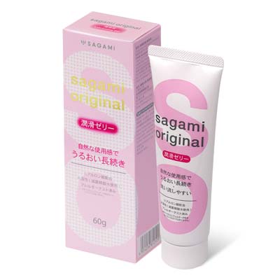 Sagami Original Lubricating Gel 60g Water-based Lubricant-thumb