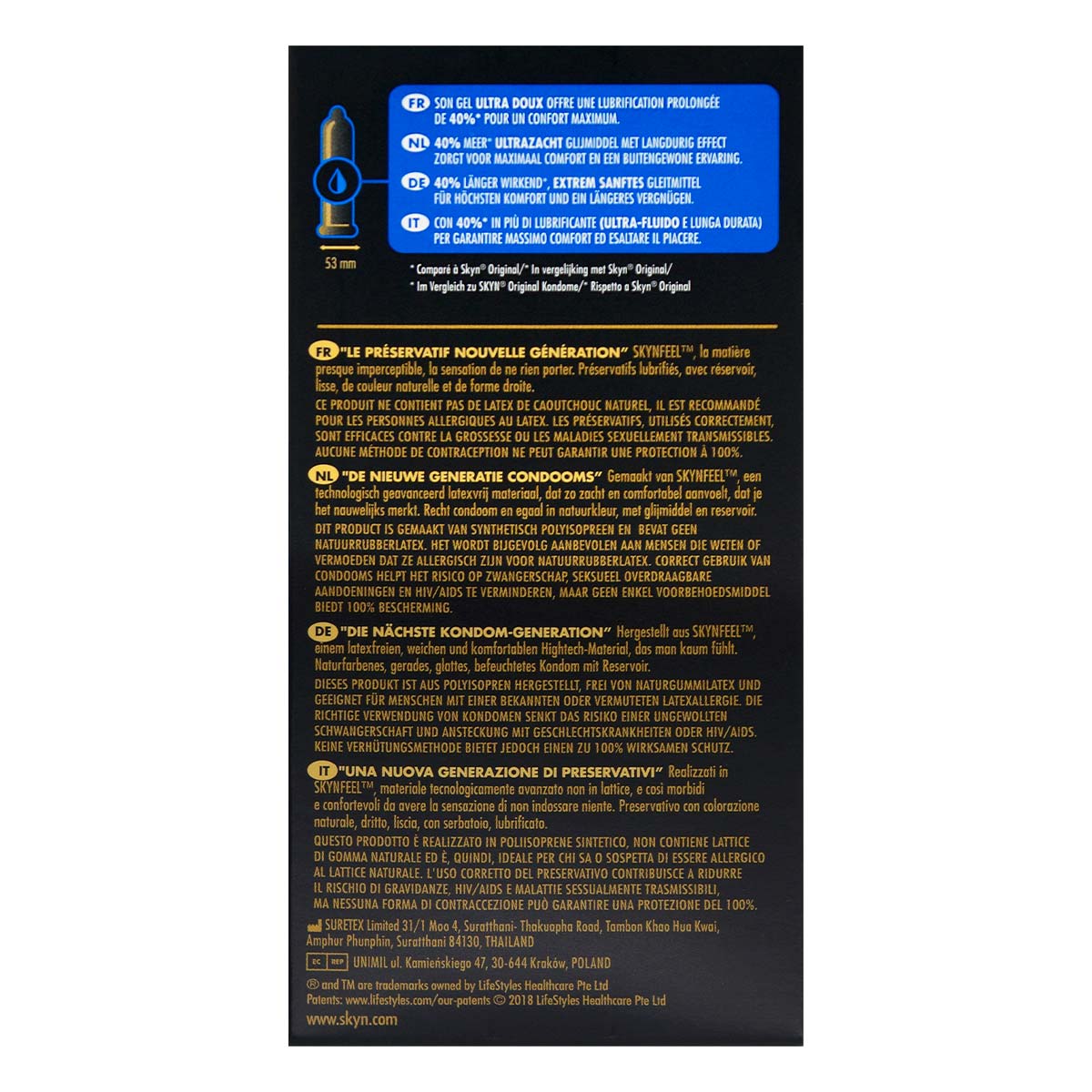 Manix x SKYN 超润滑装 10 片装 非乳胶 PI 安全套-p_3