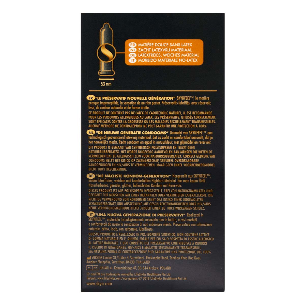 Manix x SKYN Original 10 片裝 非乳膠 PI 安全套-p_3