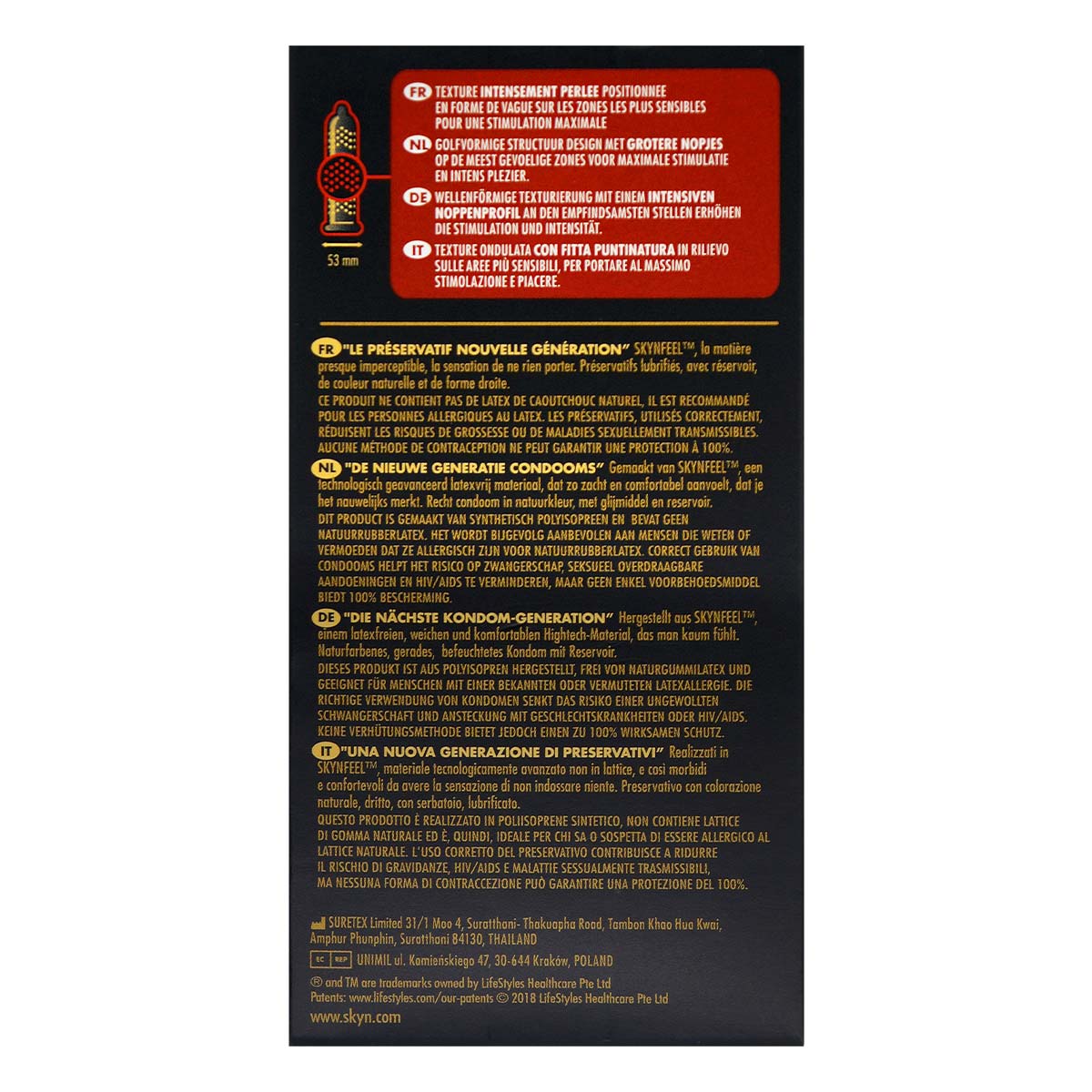 Manix x SKYN Intense Feel 10's Pack PI Condom-p_3