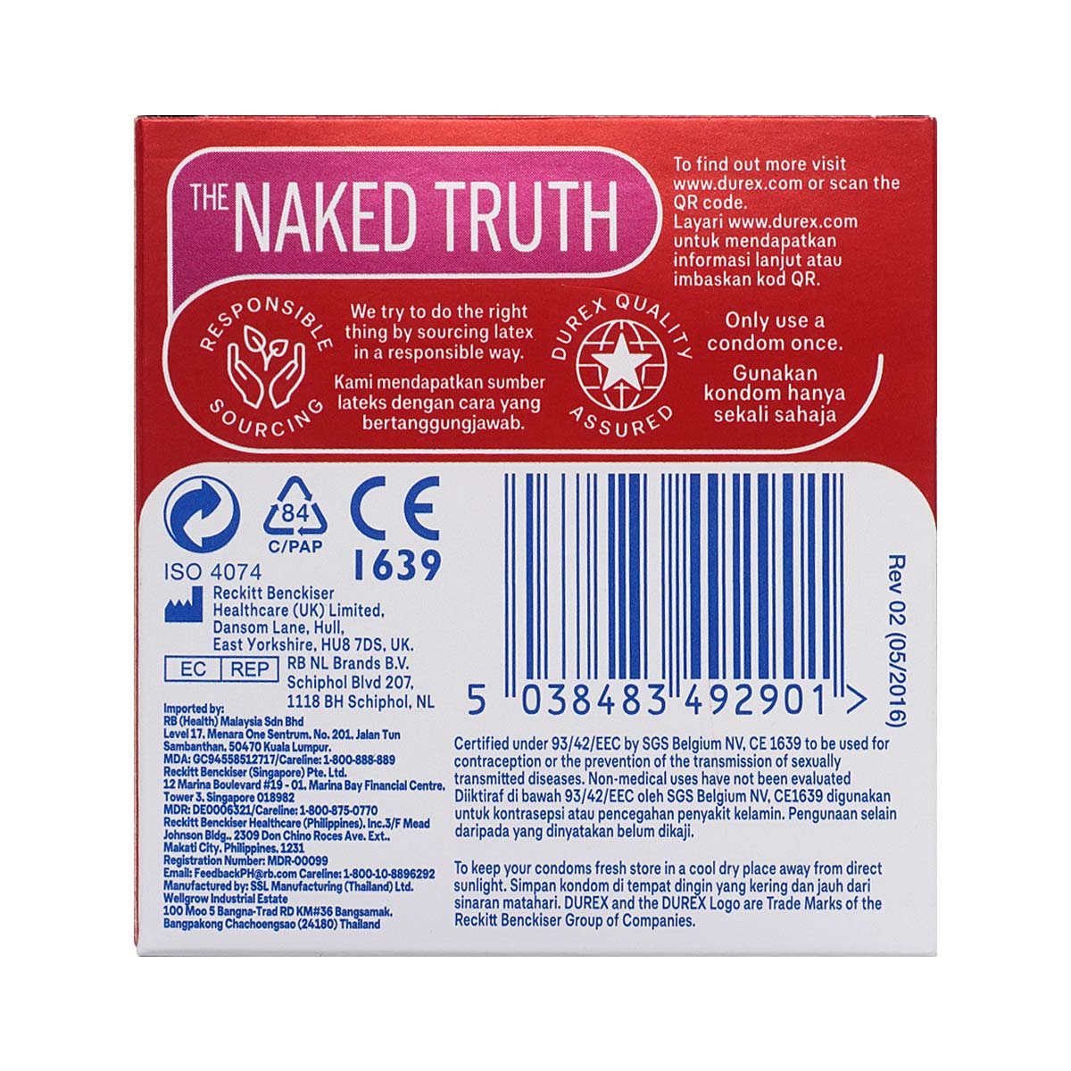 Durex Fetherlite Ultima 3's Pack Latex Condom (Parallel Import)-p_3