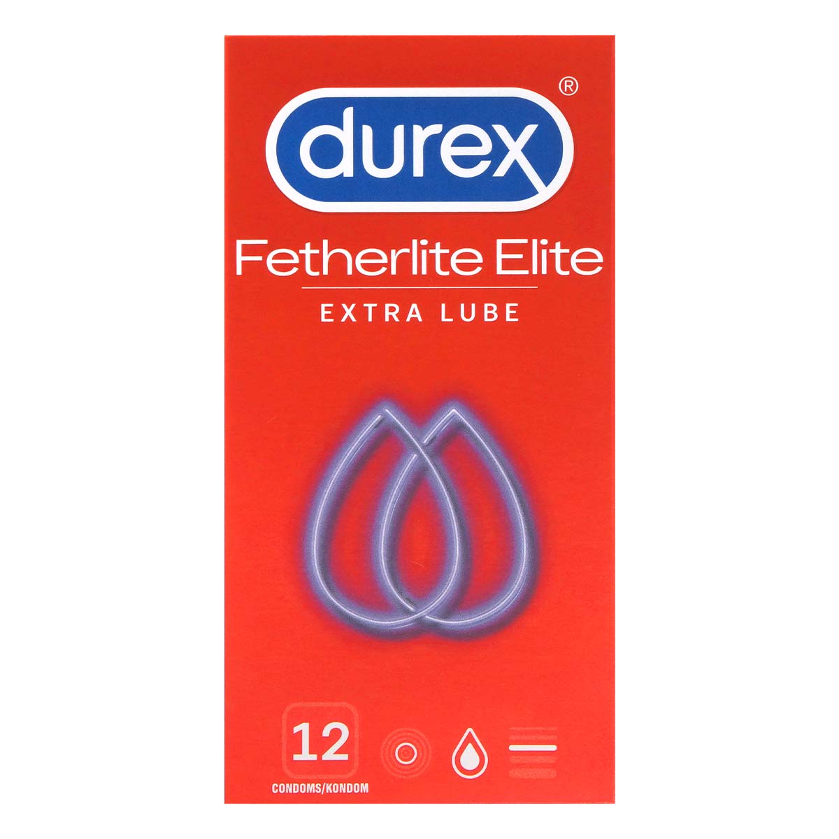 Durex 杜蕾斯 Fetherlite Elite 12 片装 乳胶安全套-p_2