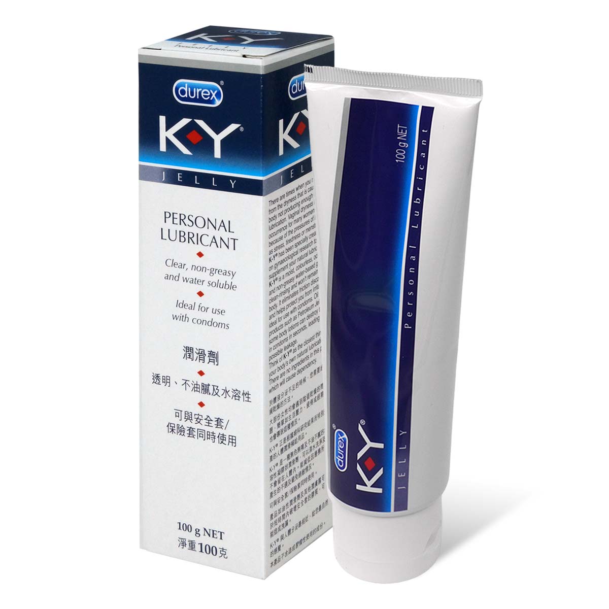 杜蕾斯 K-Y Jelly 100g 水基润滑剂-p_1