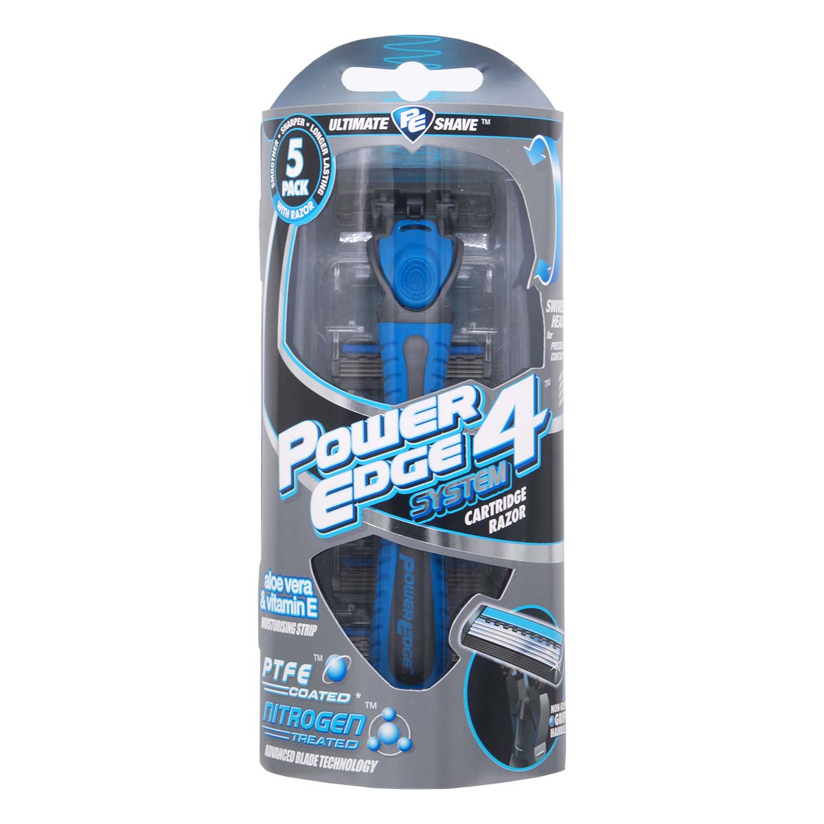 Power Edge System 4 Starter Pack (1* Razor + 5 * Blades)-p_2