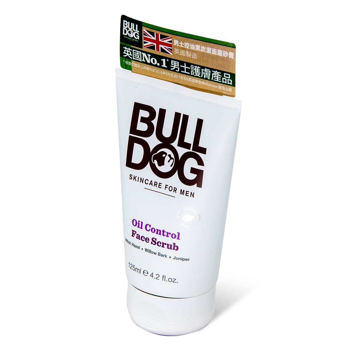 BULLDOG 英國老虎狗控油黑炭潔面磨砂膏 125ml-p_1