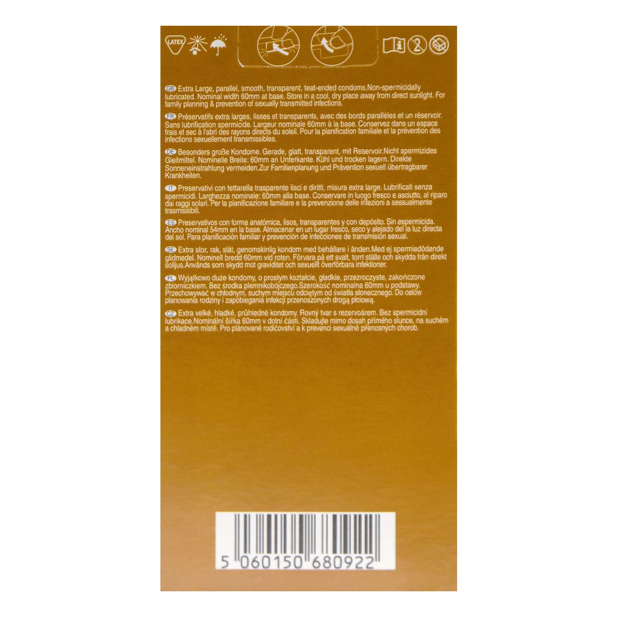 Pasante (パサンテ) キング サイズ ラテックスコンドーム 12個入-p_3