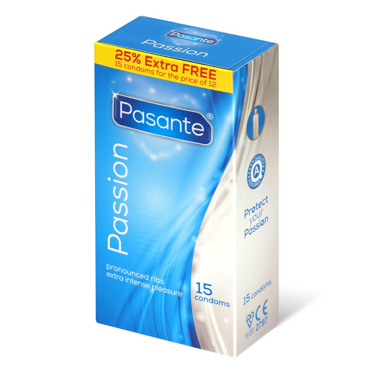 Pasante Passion 15's Pack Latex Condom-p_1