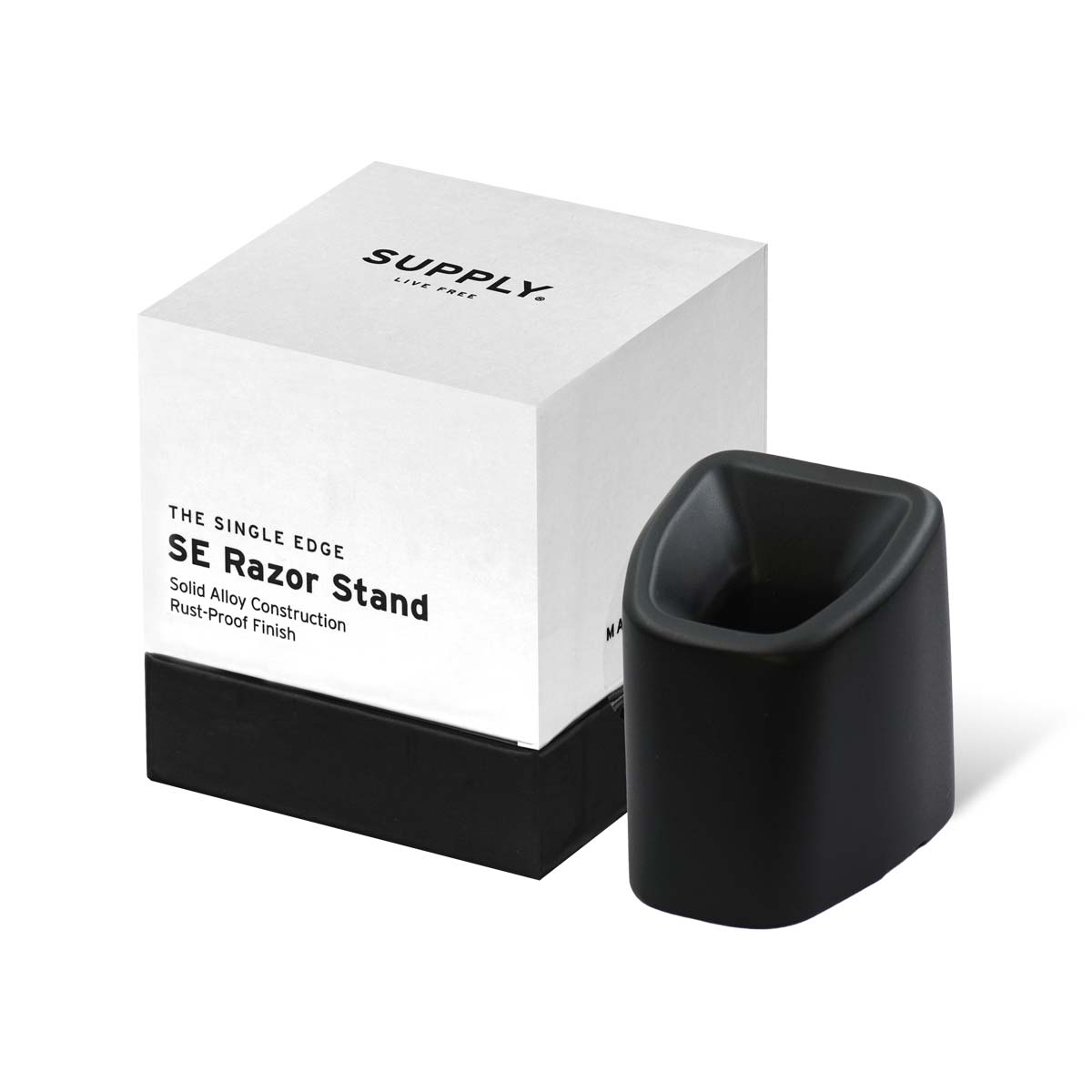 SUPPLY The Single Edge SE Razor Stand (Matte Black)-p_1