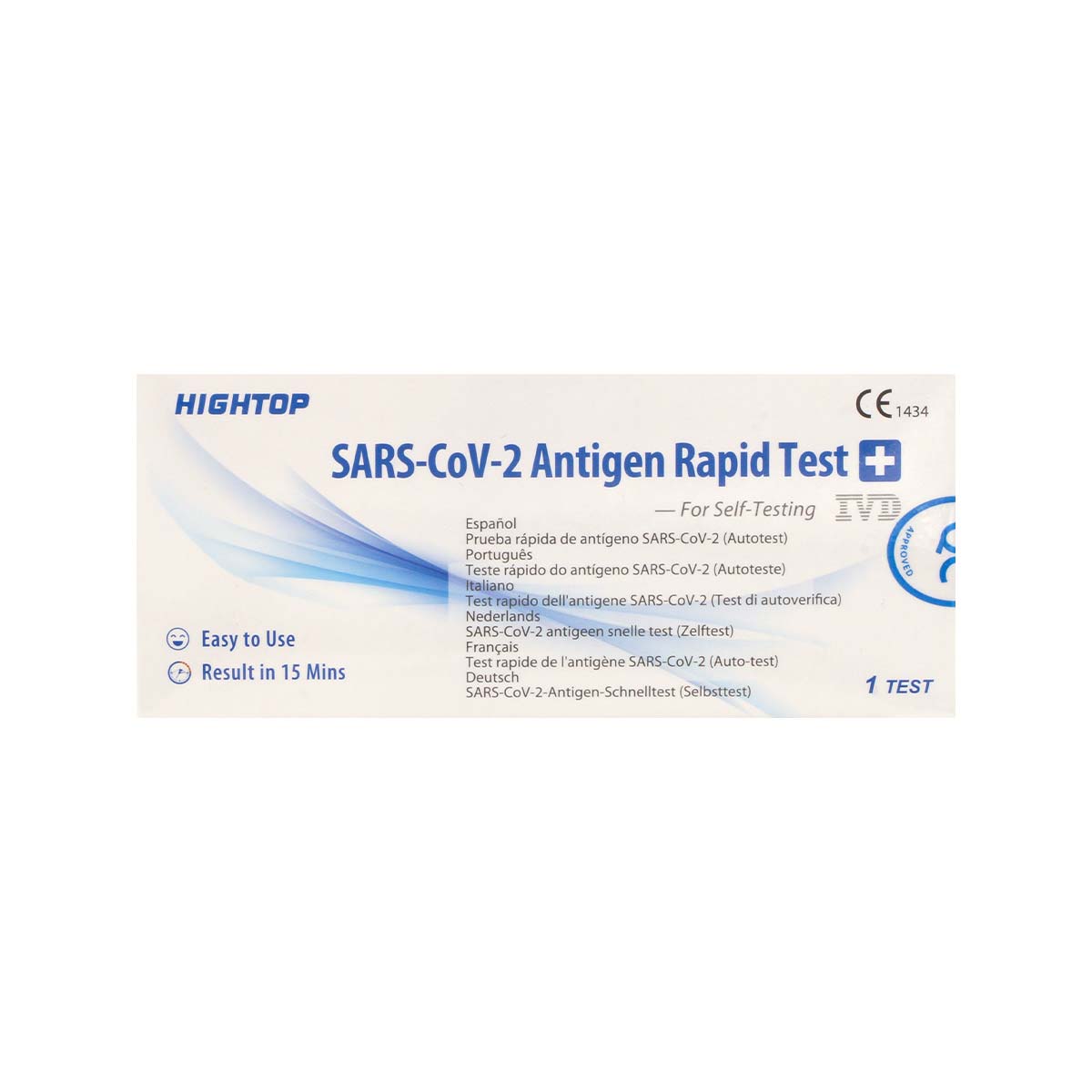 HIGHTOP SARS-CoV-2 Antigen Rapid Test 1's Pack-thumb_2