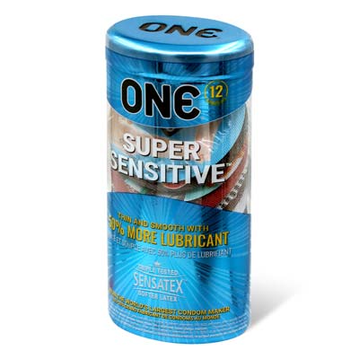 ONE Super Sensitive 12's Pack Latex Condom-thumb