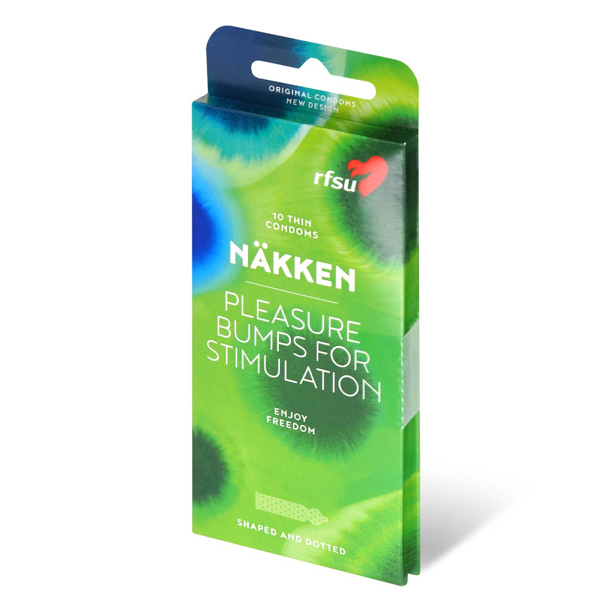 RFSU 瑞心 凸点 N&auml;kken 10 片装 乳胶安全套-p_1