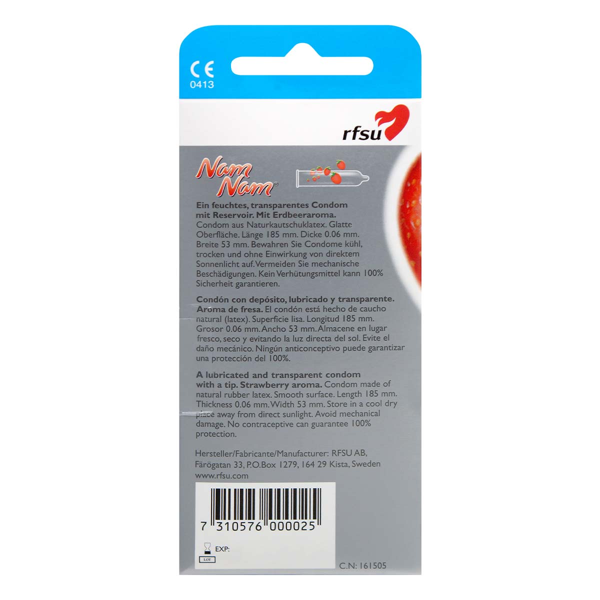 RFSU Nam Nam 10's Pack Latex Condom-p_3