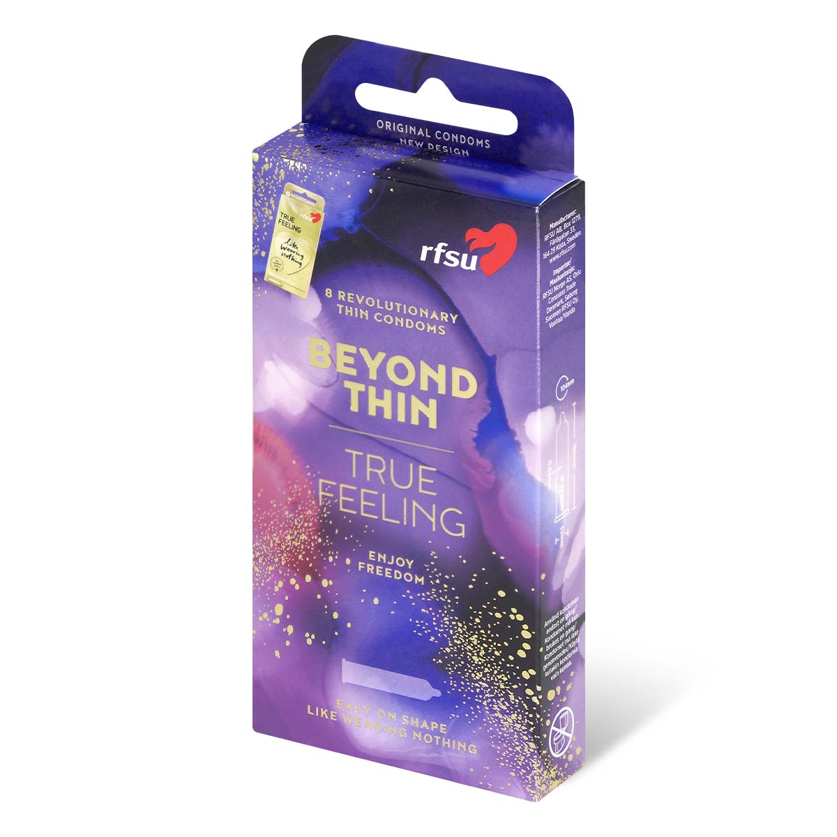 RFSU True Feeling 8's Pack Latex Condom-p_1